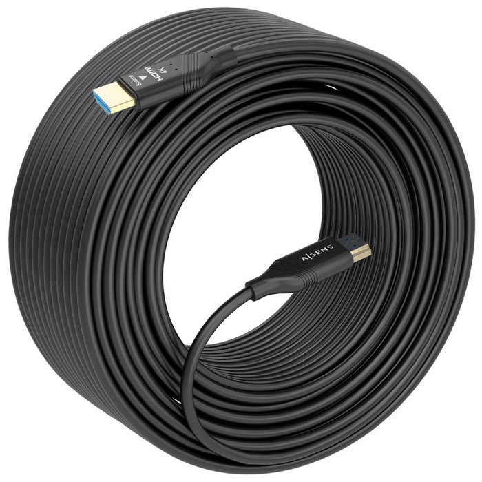 Aisens Cable HDMI 2.0 AOC Premium 30m 4K@60Hz 18Gbps Negro